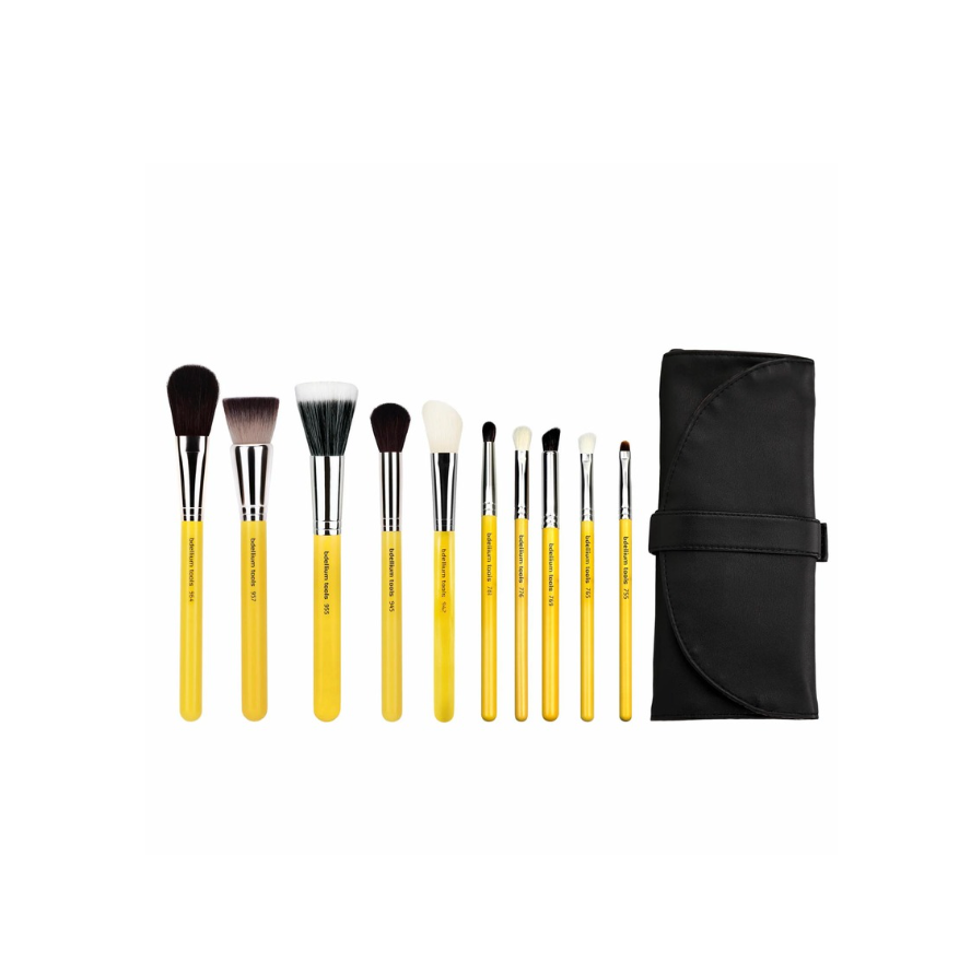 Studio Mineral 10pz. Brush Set With Roll Up Pouch (Kit o Set De Brochas)