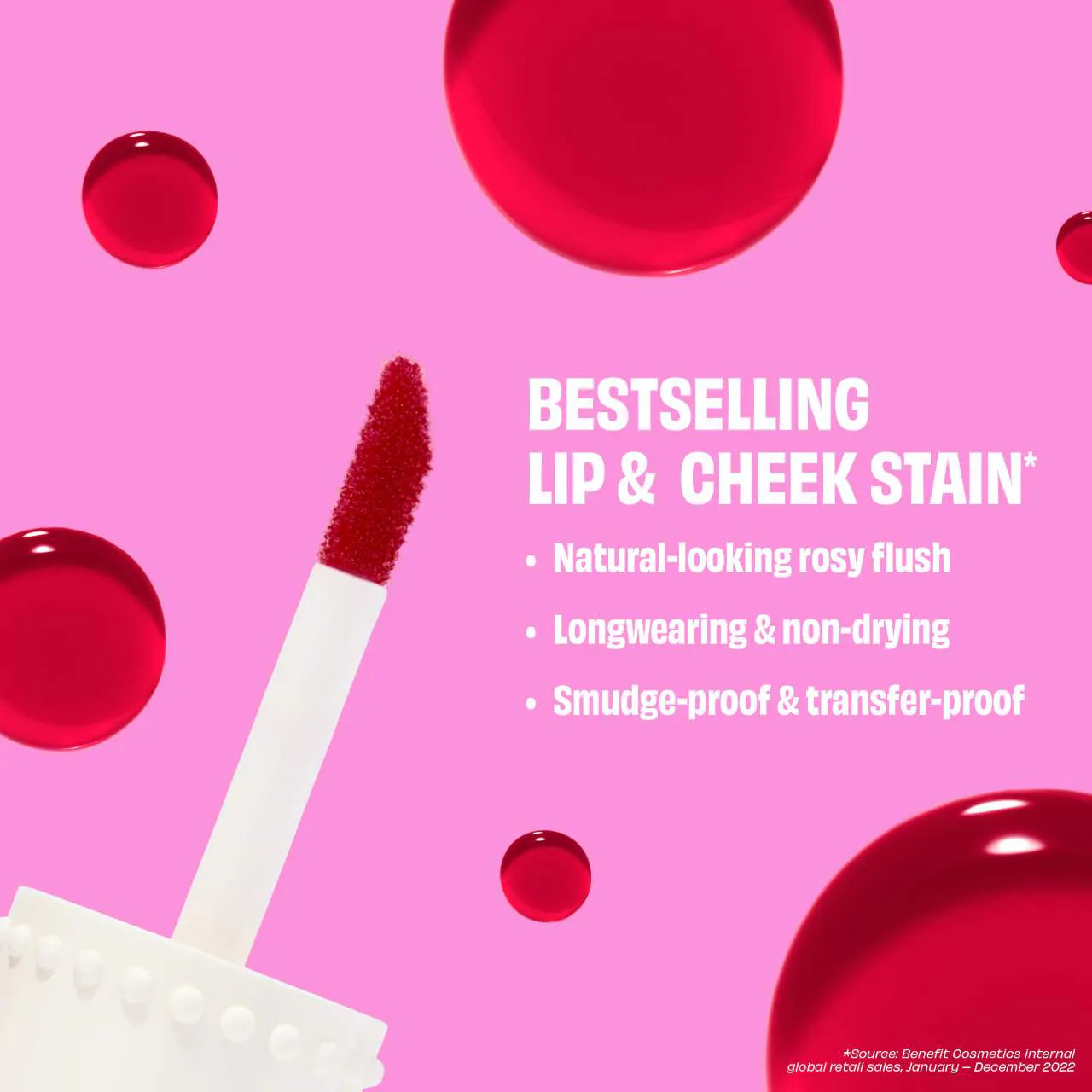 Benetint Cheek & Lip Stain Original Size (Tinta De Labios y Mejillas)