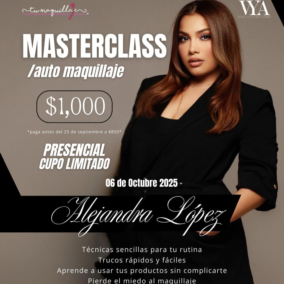 Curso Auto-Maquillaje Con Alejandra López (VYA)