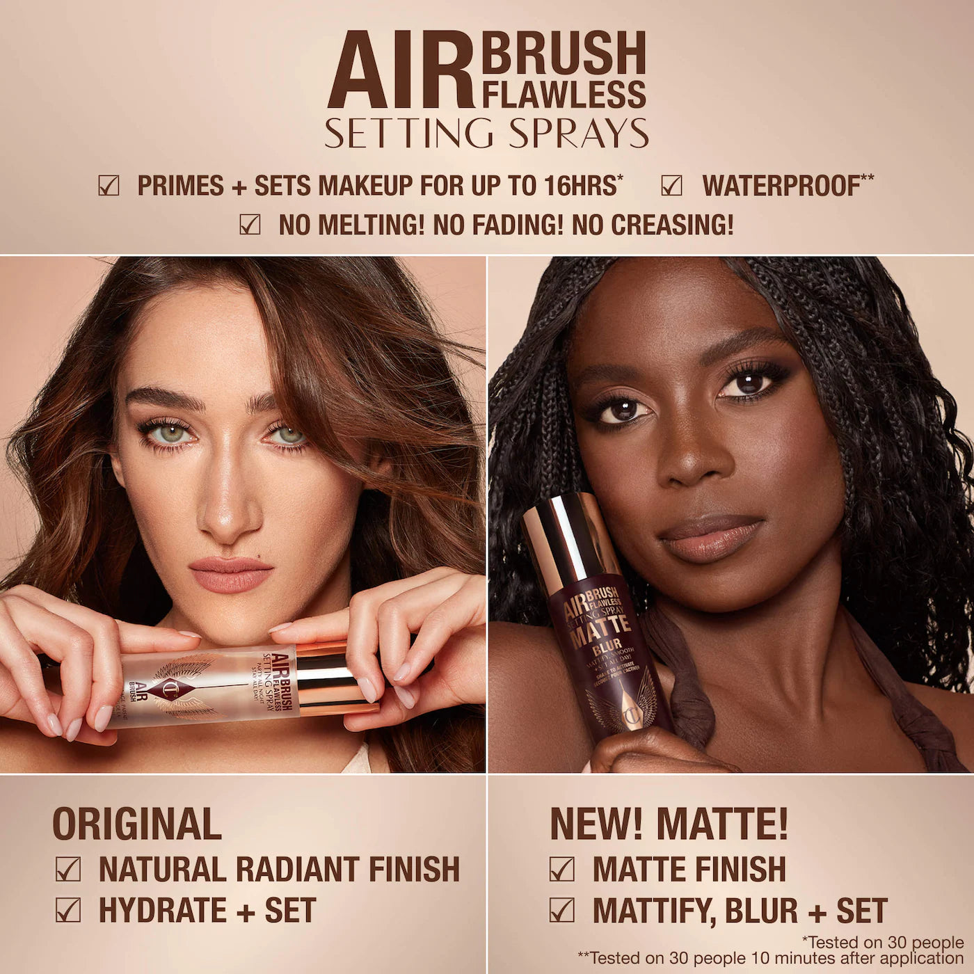 Airbrush Flawless Matte Blurring & Waterproof Setting Spray (Sellador o Fijador)