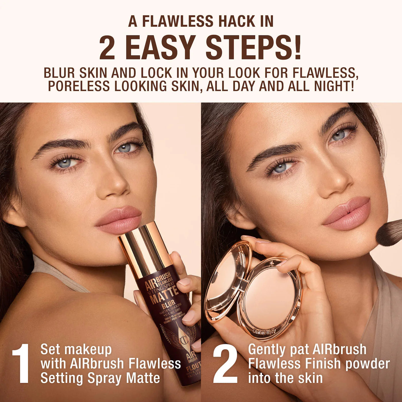 Airbrush Flawless Matte Blurring & Waterproof Setting Spray (Sellador o Fijador)