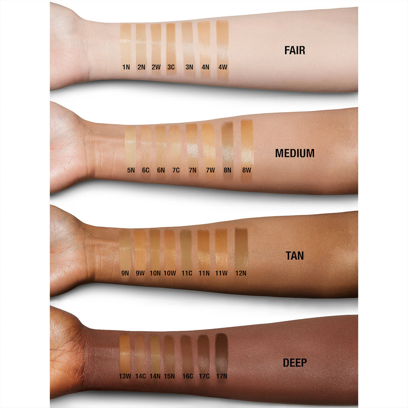 Beautiful Skin Medium Coverage Liquid Foundation with Hyaluronic Acid (Base Líquida)