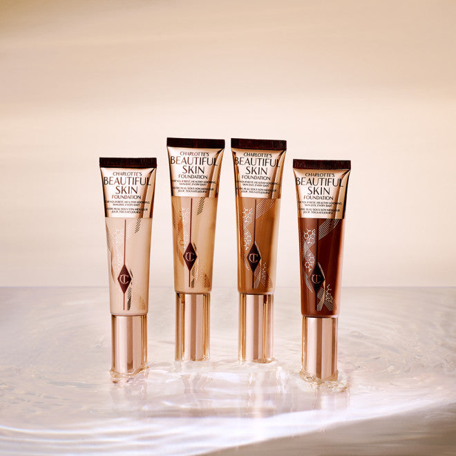 Beautiful Skin Medium Coverage Liquid Foundation with Hyaluronic Acid (Base Líquida)