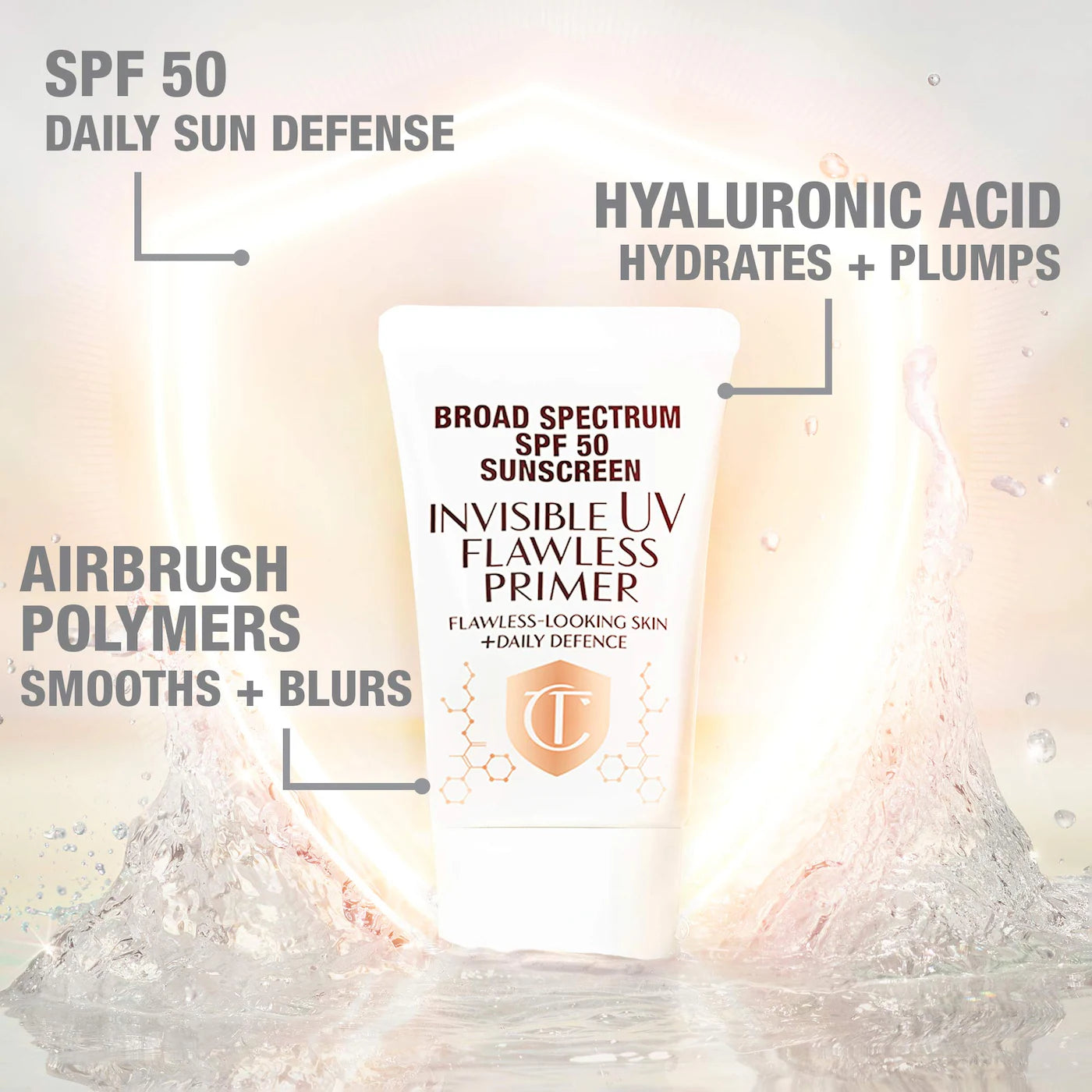 Invisible UV Flawless Primer SPF 50 (Prebase Facial)