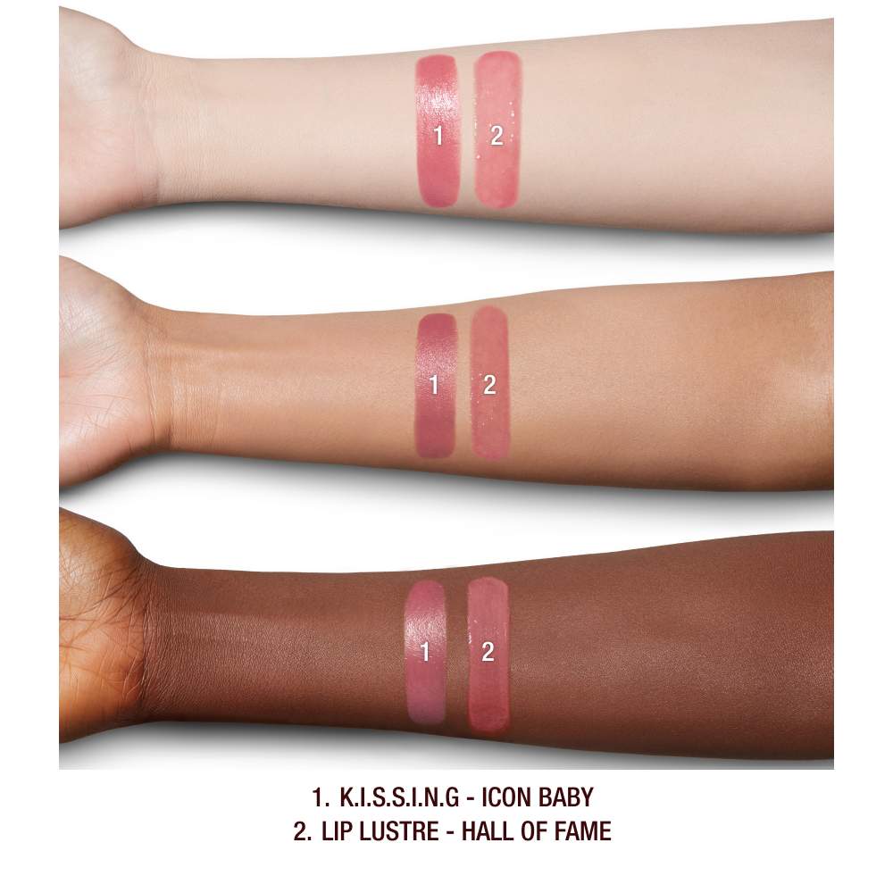 K.I.S.S.I.N.G Lipstick and Lip Gloss Duos (Brillo o Gloss De Labios)