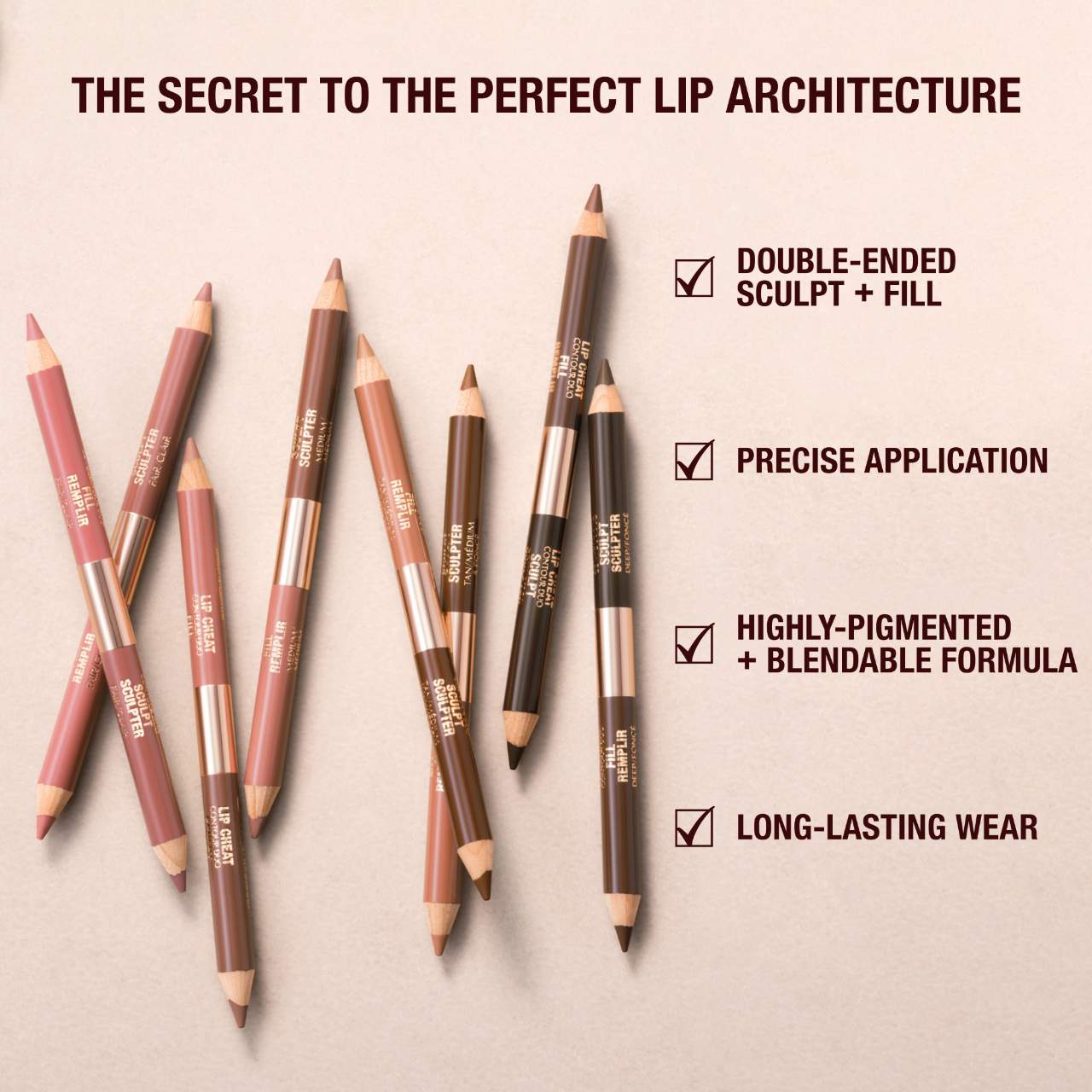 Lip Cheat Contour Duo Lip Liner (Delineador de Labios)