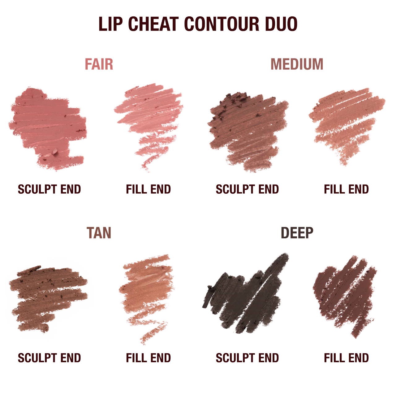 Lip Cheat Contour Duo Lip Liner (Delineador de Labios)