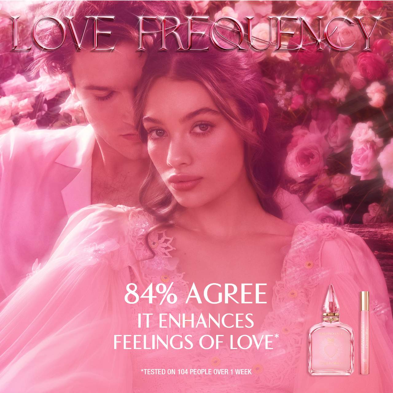Love Frequency Eau de Parfum (Perfume Rosa)