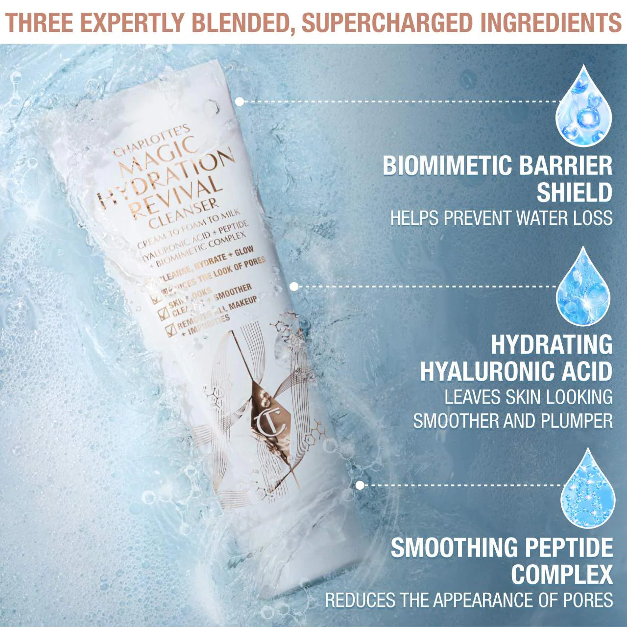 Magic Revival Foaming Gentle Cleanser with Hyaluronic Acid (Limpiador Facial)