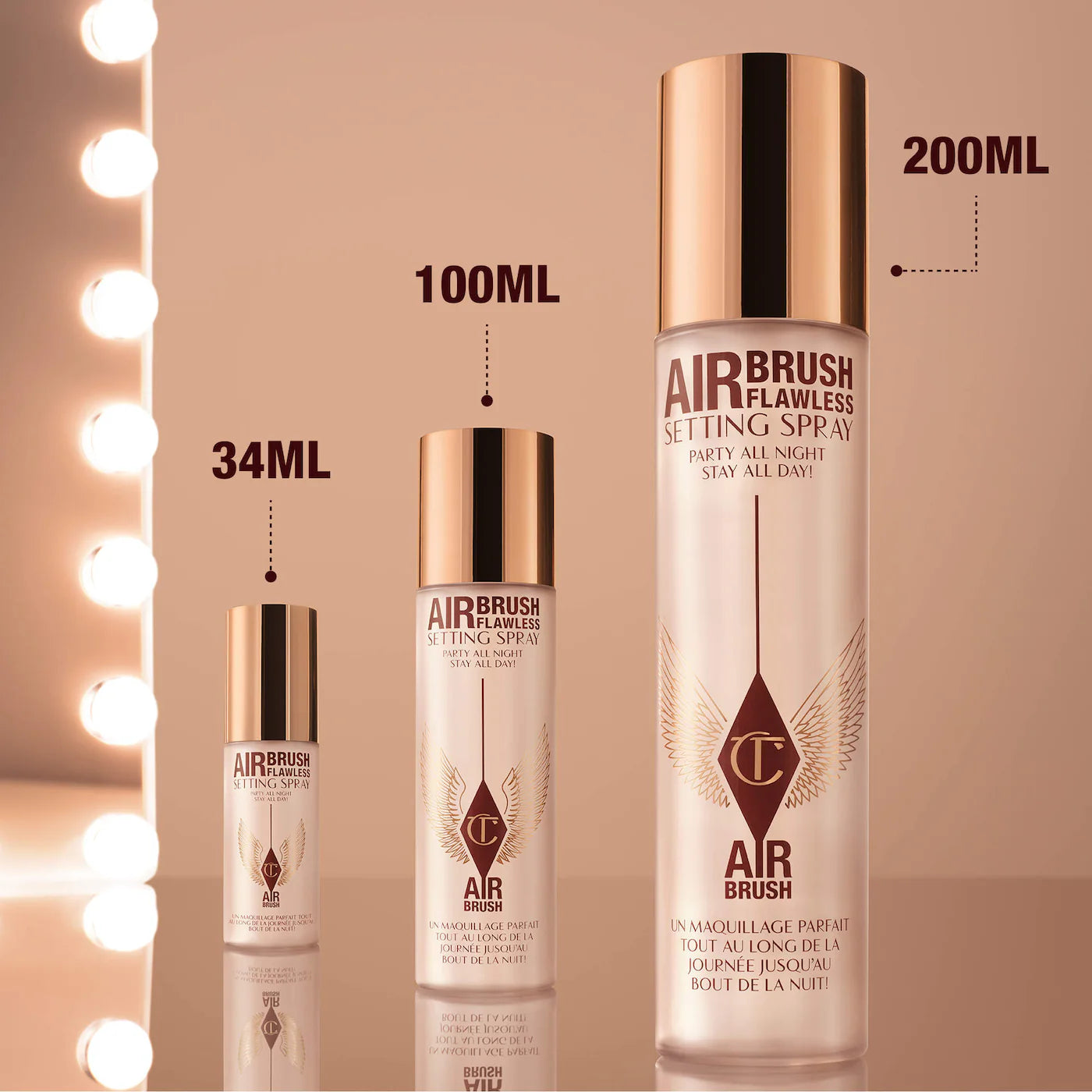 Mini Airbrush Flawless Setting Spray Duo Gift (Kit o Set)