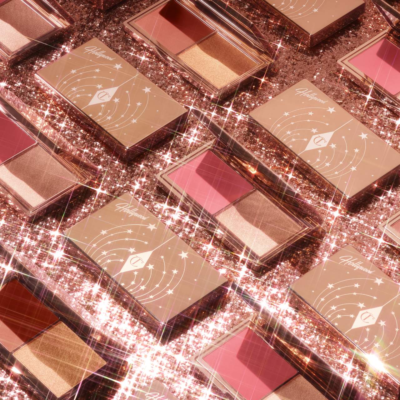 Mini Hollywood Blush & Glow Palette (Paleta para Rostro)