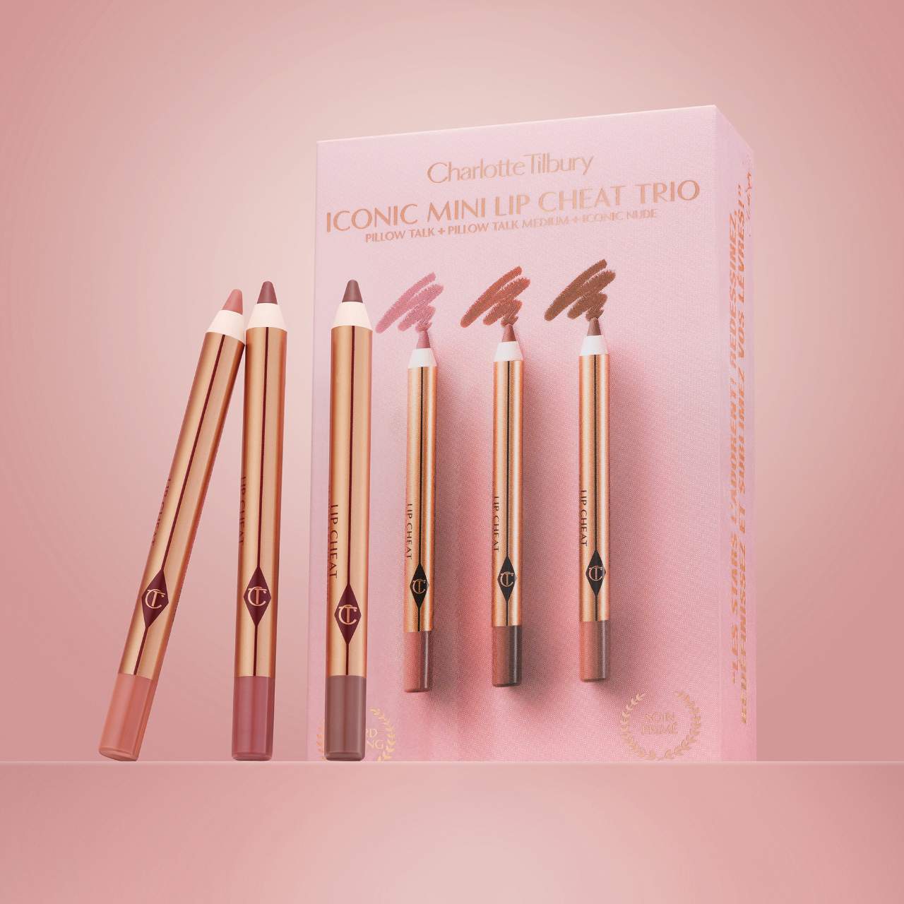 Mini Iconic Lip Cheat Lip Liner Trio (Kit o Set)