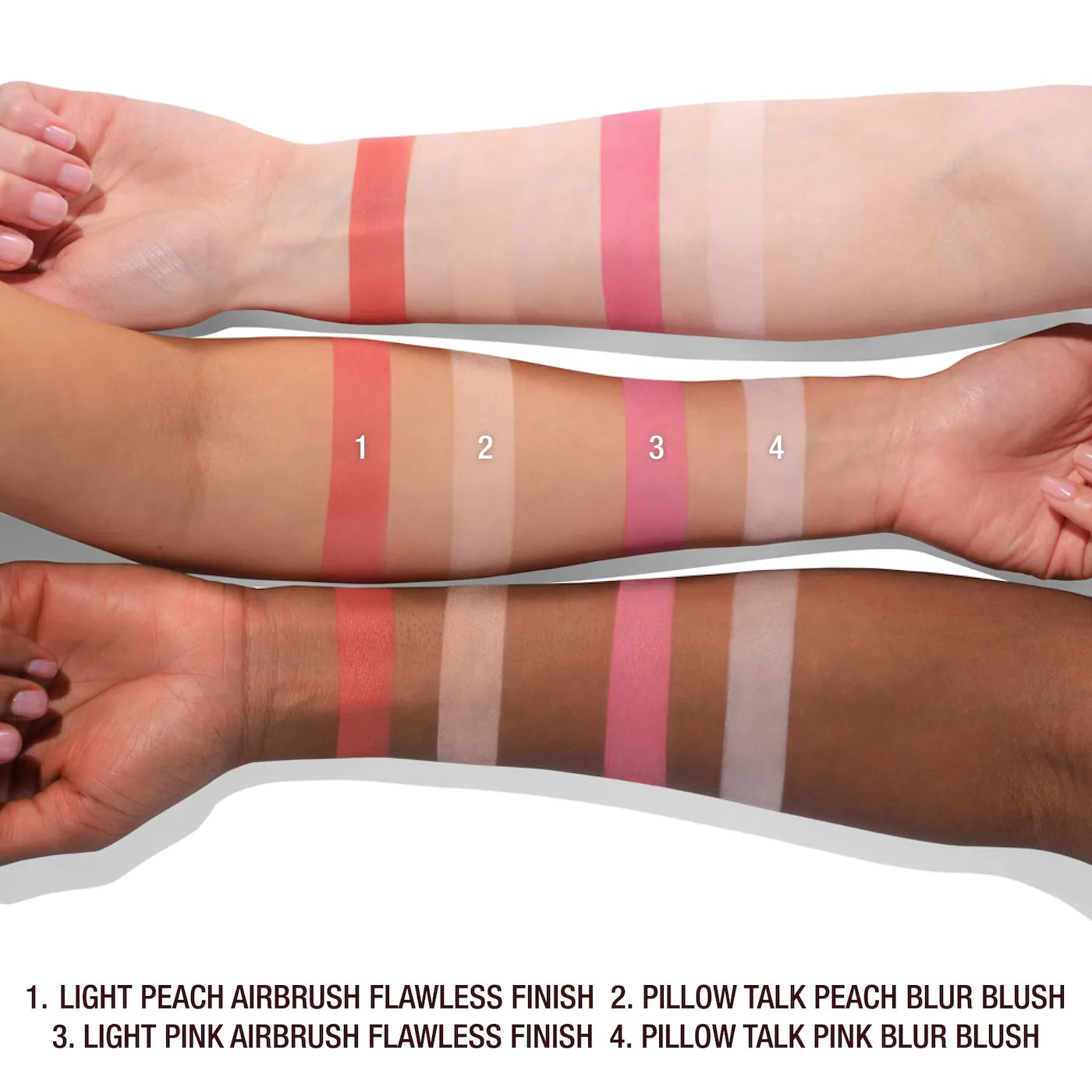 Pillow Talk Beauty Soulmates Airbrush Flawless Finish Brightening and Blush Powder Palette (Rubor y Polvo Compacto)
