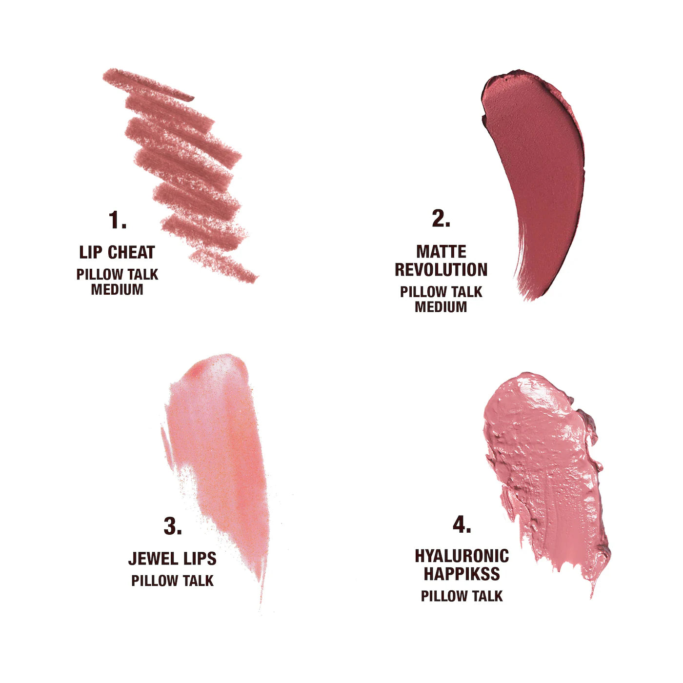 Pillow Talk Lip Wardrobe Set (Kit o Set De Labios)