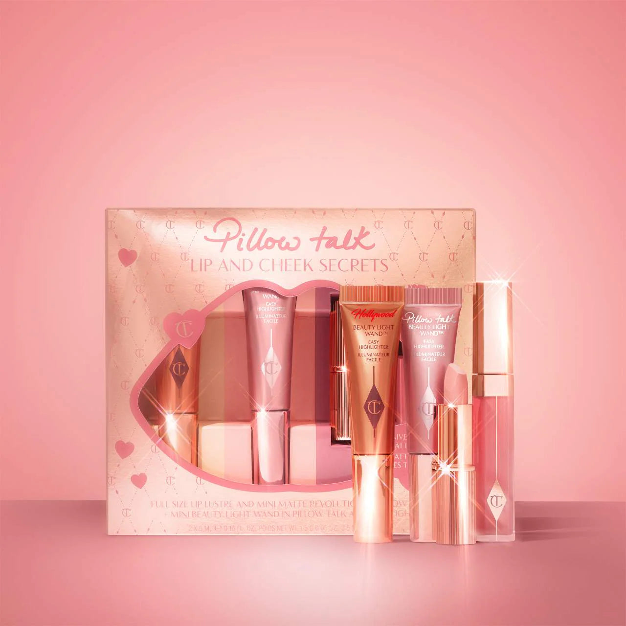 Pillow Talk Lip and Cheek Secrets Set (Kit De Rostro y Labios)
