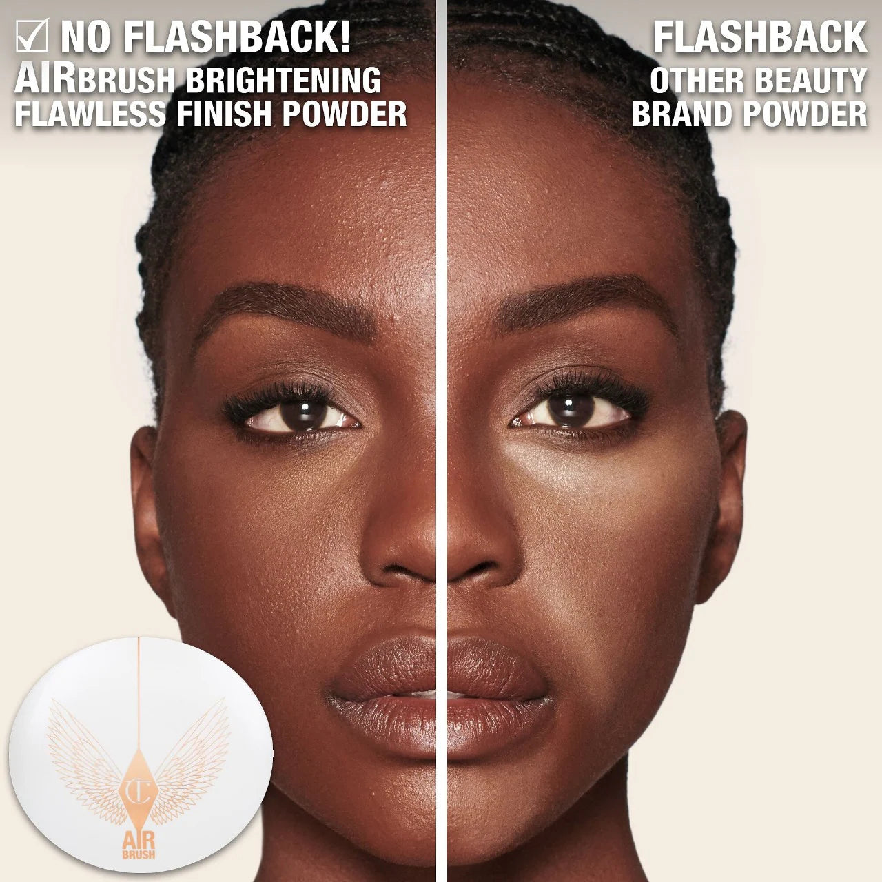 Airbrush Flawless Finish Brightening Powder (Polvo Compacto Brillo)