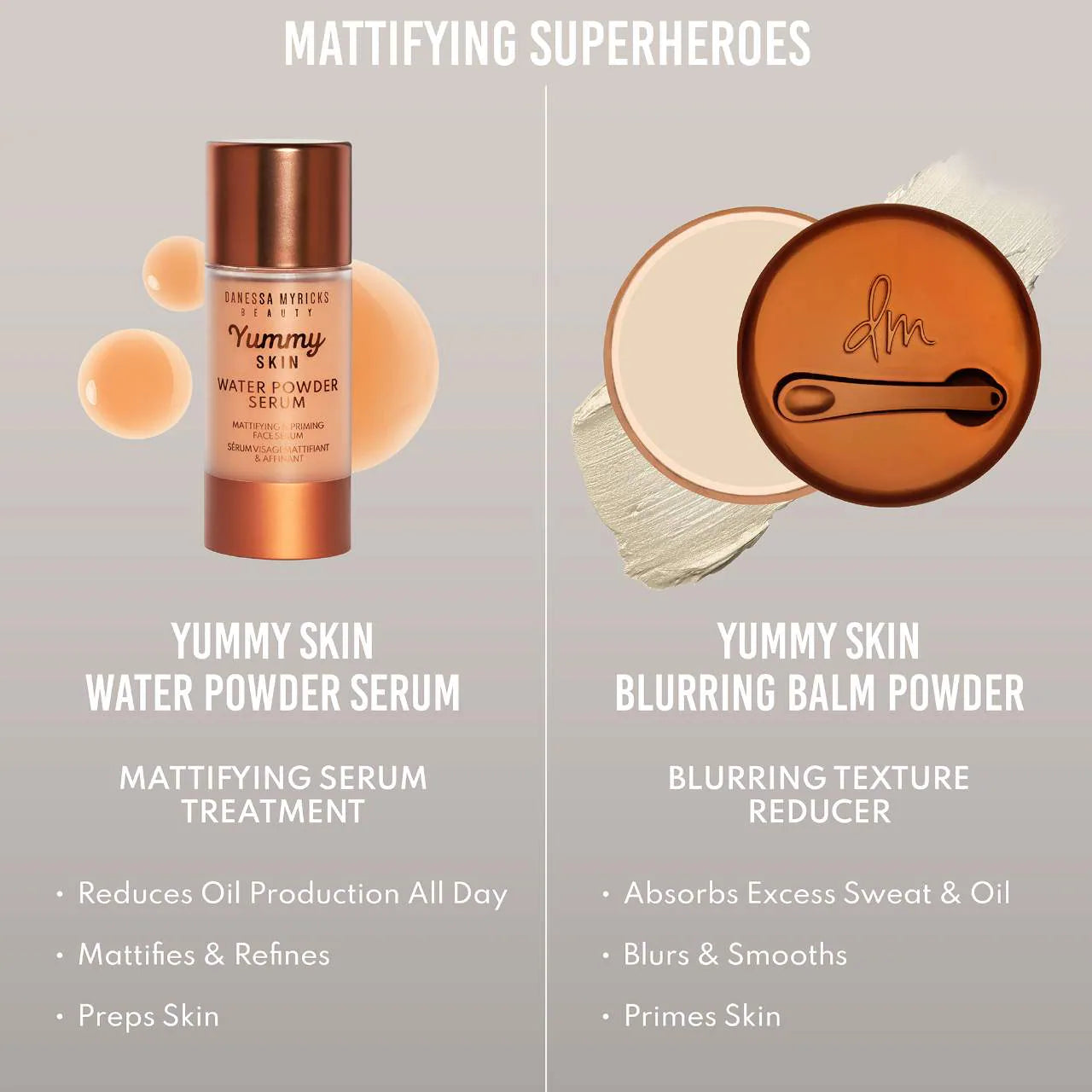 Beauty Yummy Skin Mattifying Water Powder Serum (Suero Facial)