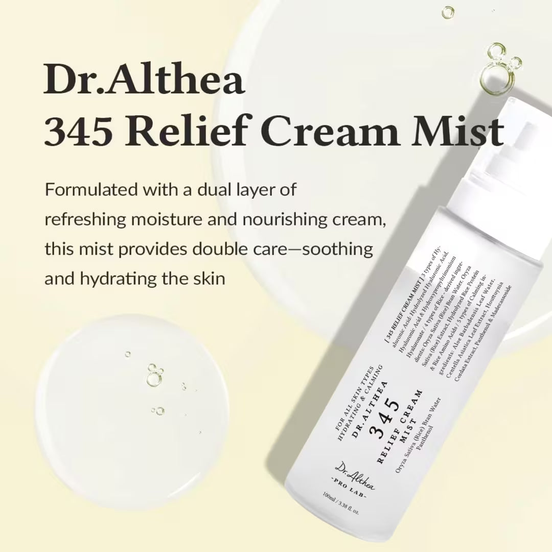 345 Relief Cream Mist (Bruma Facial)