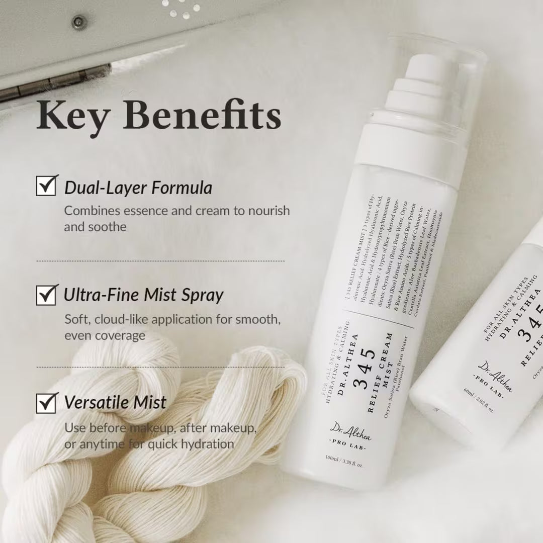345 Relief Cream Mist (Bruma Facial)