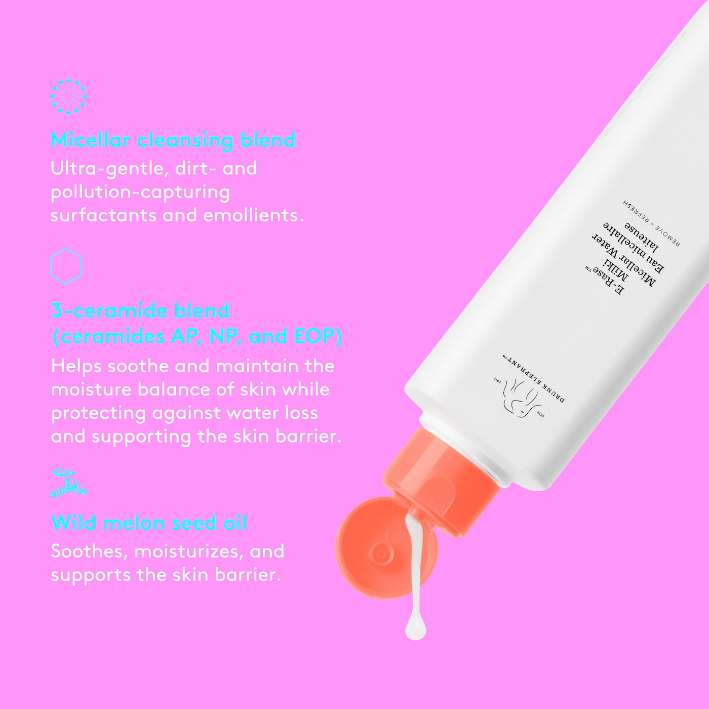 E-Rase Milki Micellar Water (Agua Micelar)