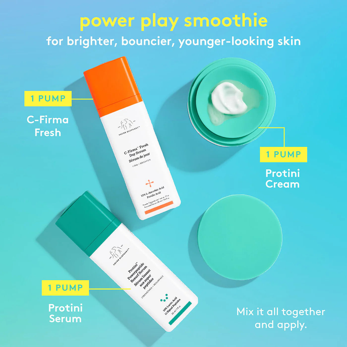 Protini Powerpeptide Resurfacing Serum with Lactic Acid (Suero Facial)