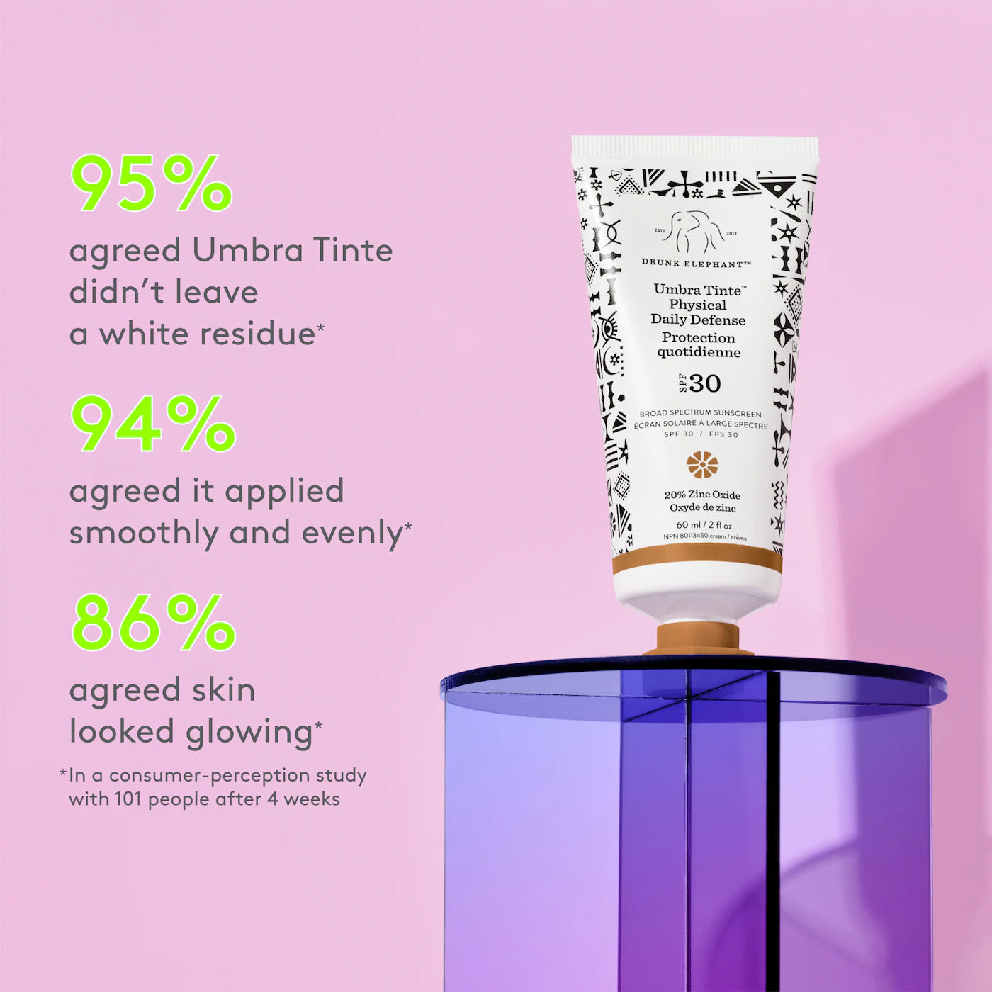 Umbra Tinte Physical Daily Defense Face Sunscreen SPF 30 (Bloqueador o Protector Solar)