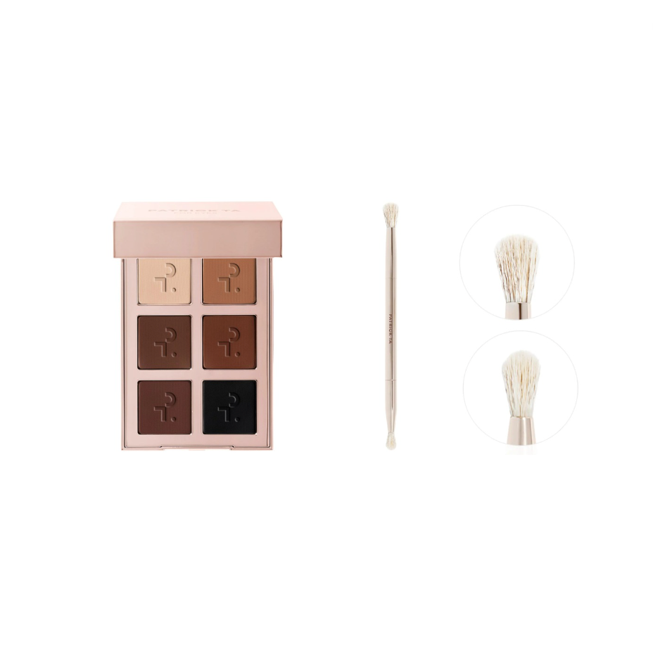 Duo Paleta Sombras y Brocha - Patrick Ta