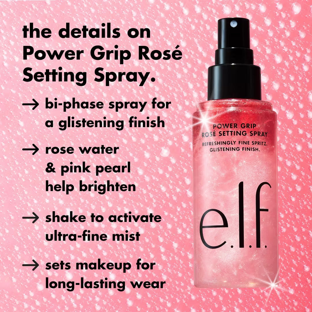 Power Grip Rosé Setting Spray (Sellador o Fijador)