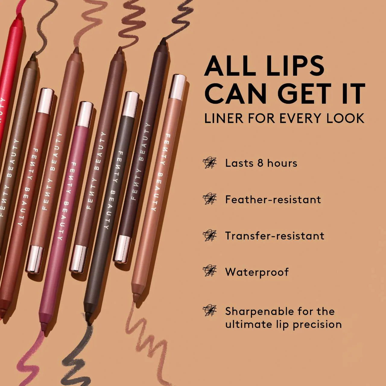Trace'd Out Longwear Waterproof Pencil (Delineador de Labios)