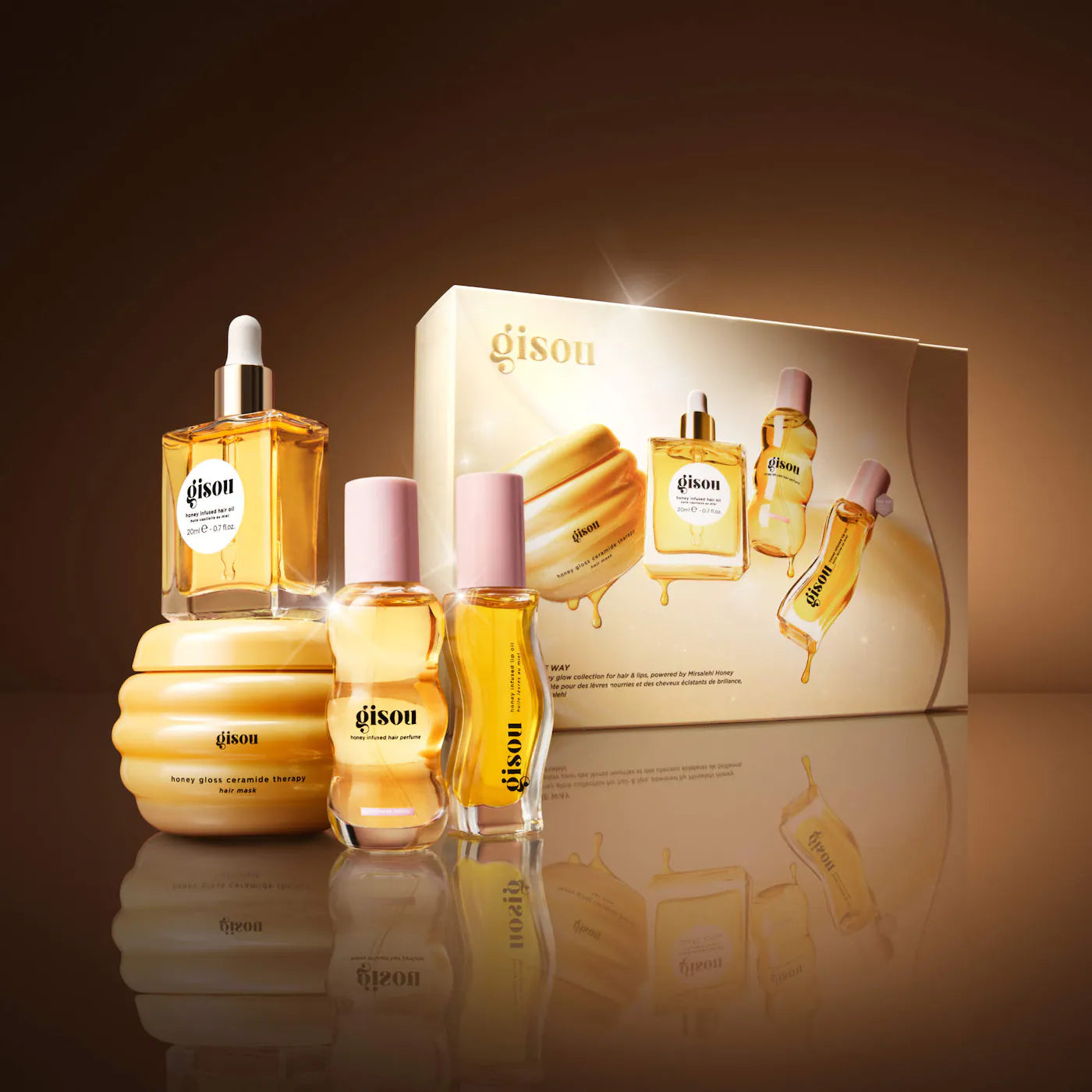 Glow All The Way Hair and Lip Gift (Kit o Set)