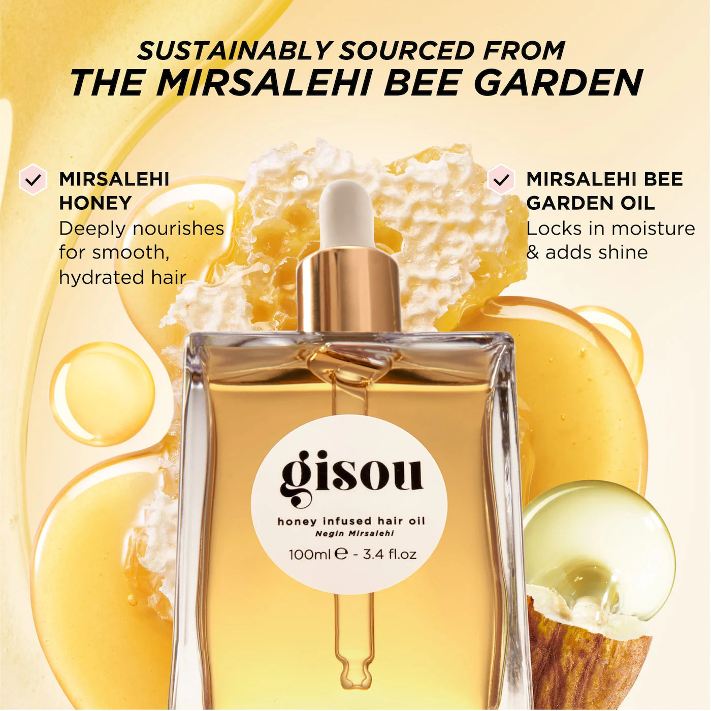 Honey Infused Hair Oil (Aceite Para Cabello)