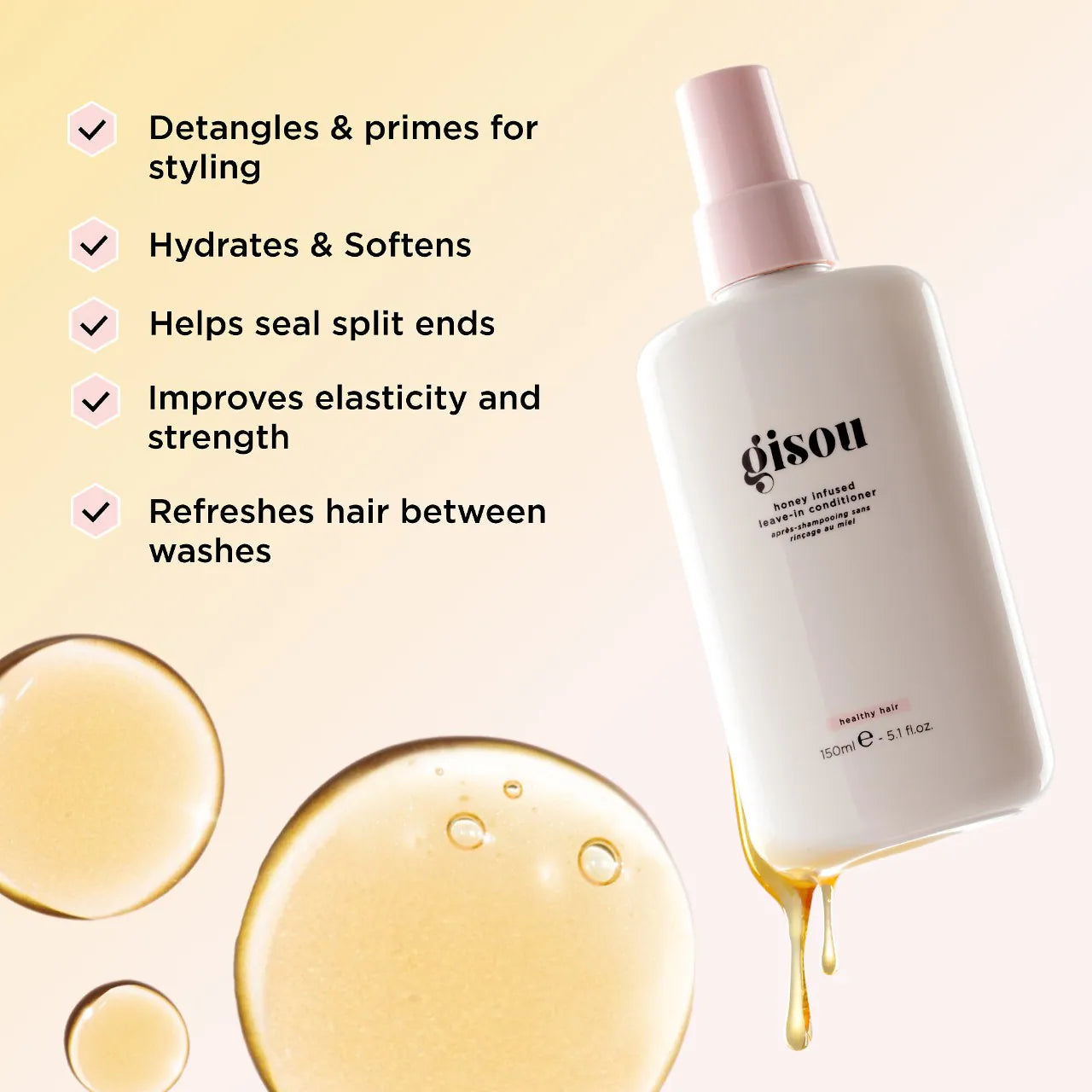Honey Infused Leave-In Conditioner (Acondicionador Para Cabello)