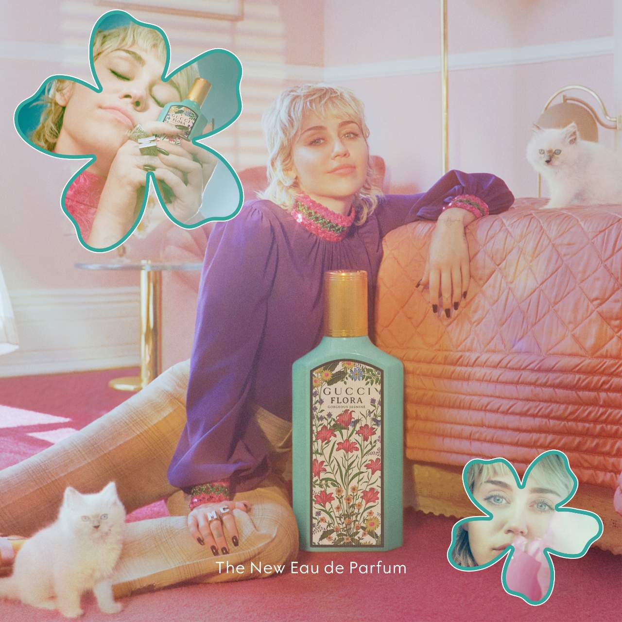 Flora Gorgeous Jasmine Perfume Gift Set (Kit o Set Perfumes)