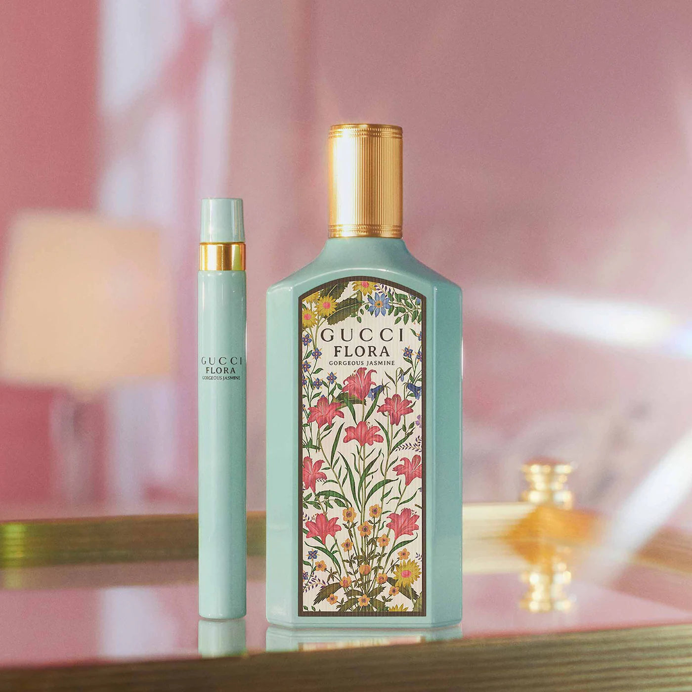 Flora Gorgeous Jasmine Perfume Gift Set (Kit o Set Perfumes)
