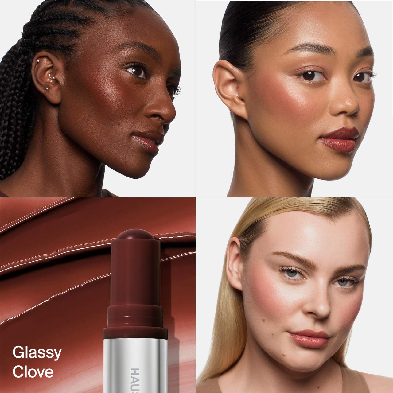 Color Fuse Longwear Hydrating Glassy Lip + Cheek Blush Balm Stick (Rubor y Tinta En Crema En Barra)