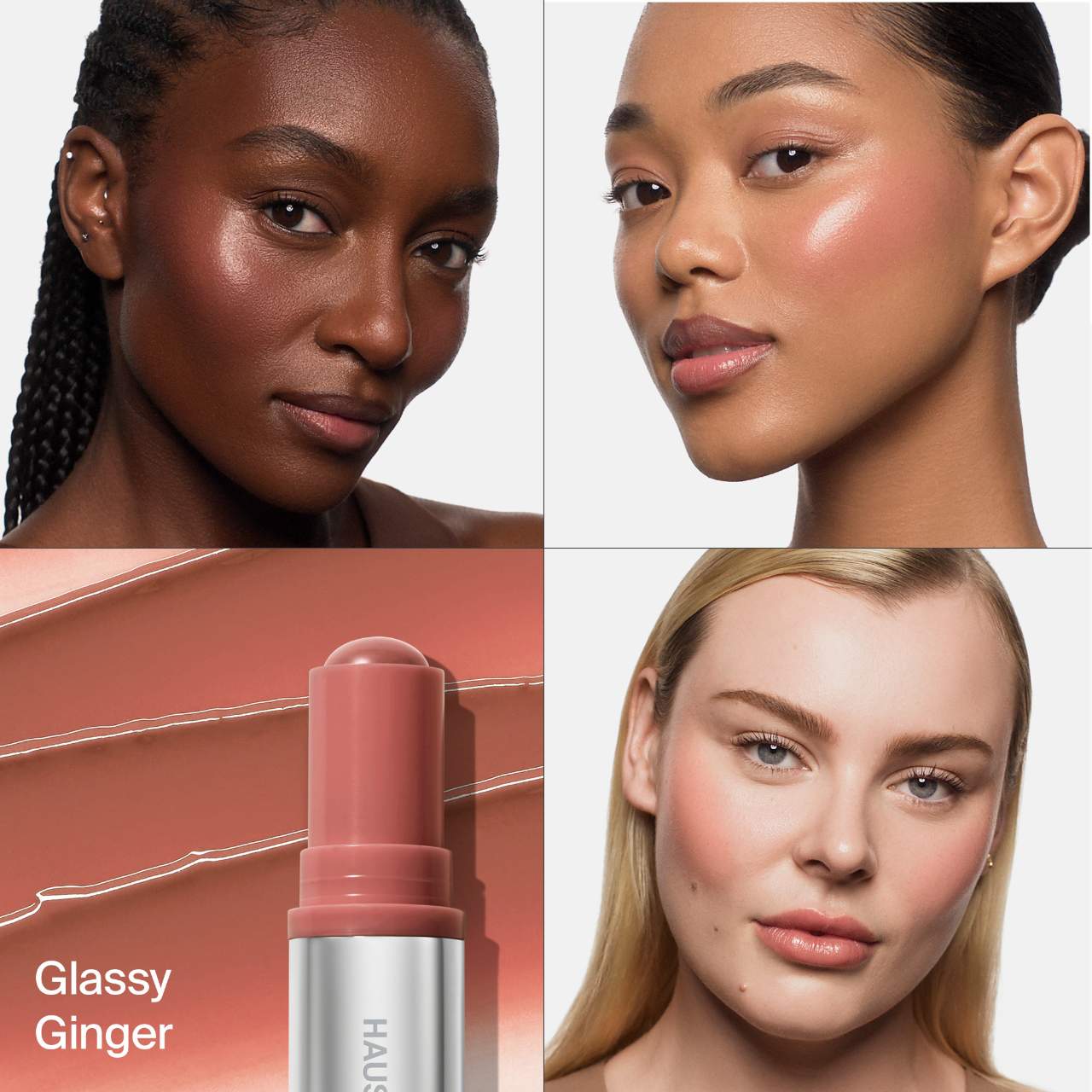 Color Fuse Longwear Hydrating Glassy Lip + Cheek Blush Balm Stick (Rubor y Tinta En Crema En Barra)