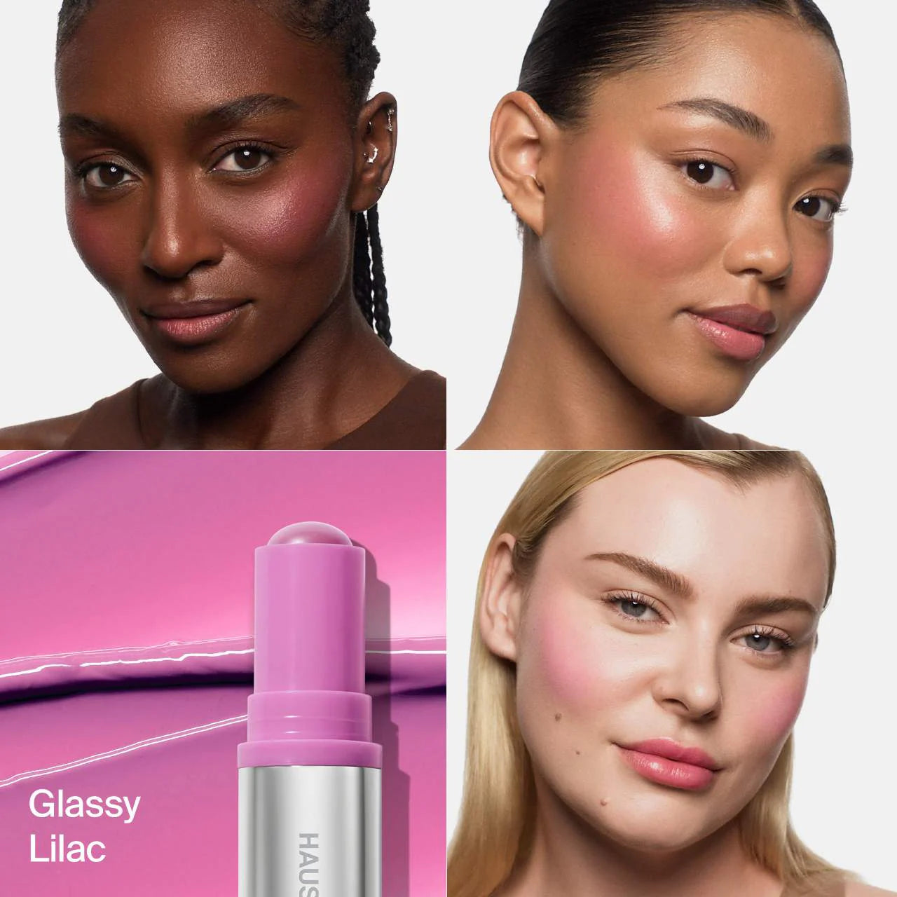 Color Fuse Longwear Hydrating Glassy Lip + Cheek Blush Balm Stick (Rubor y Tinta En Crema En Barra)