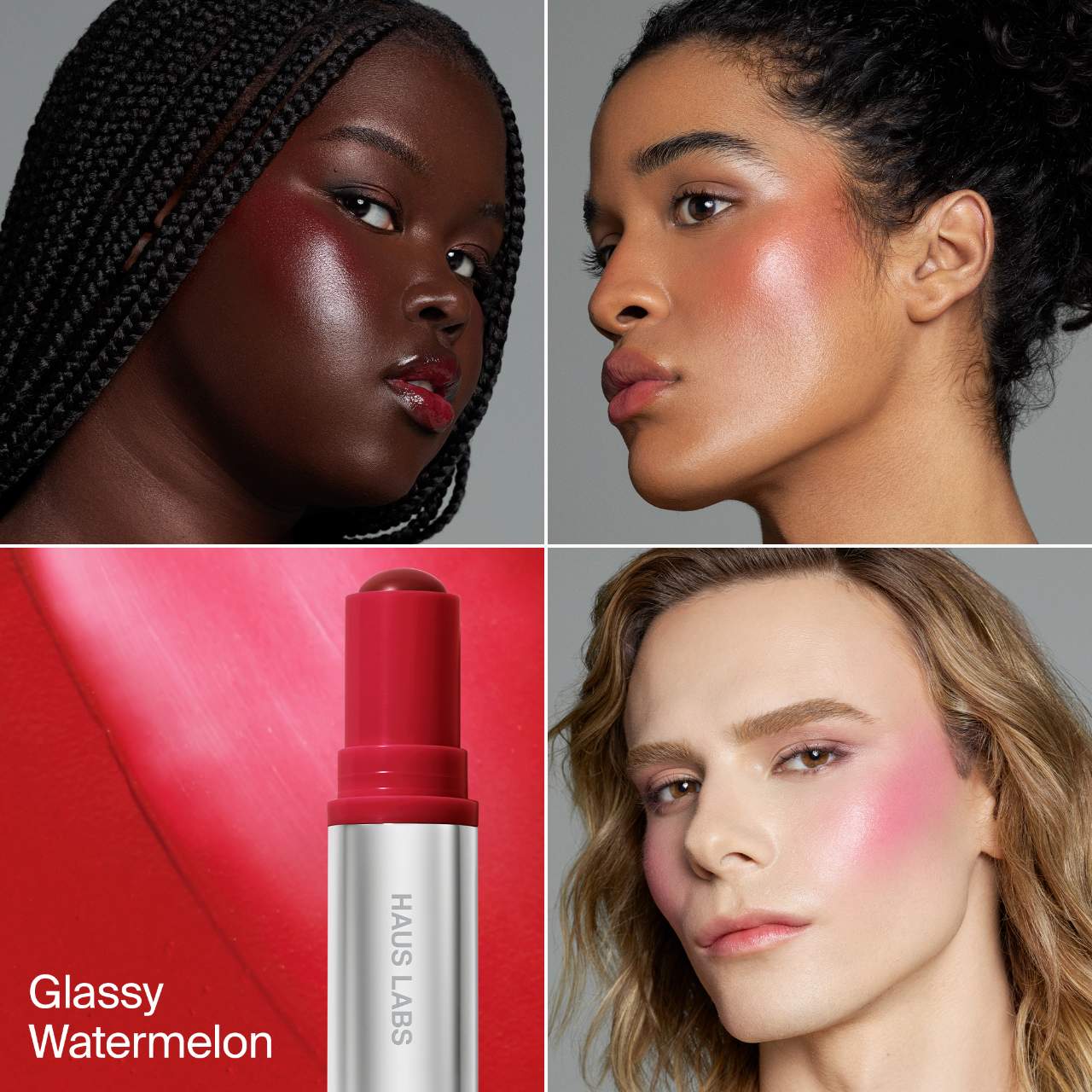 Color Fuse Longwear Hydrating Glassy Lip + Cheek Blush Balm Stick (Rubor y Tinta En Crema En Barra)