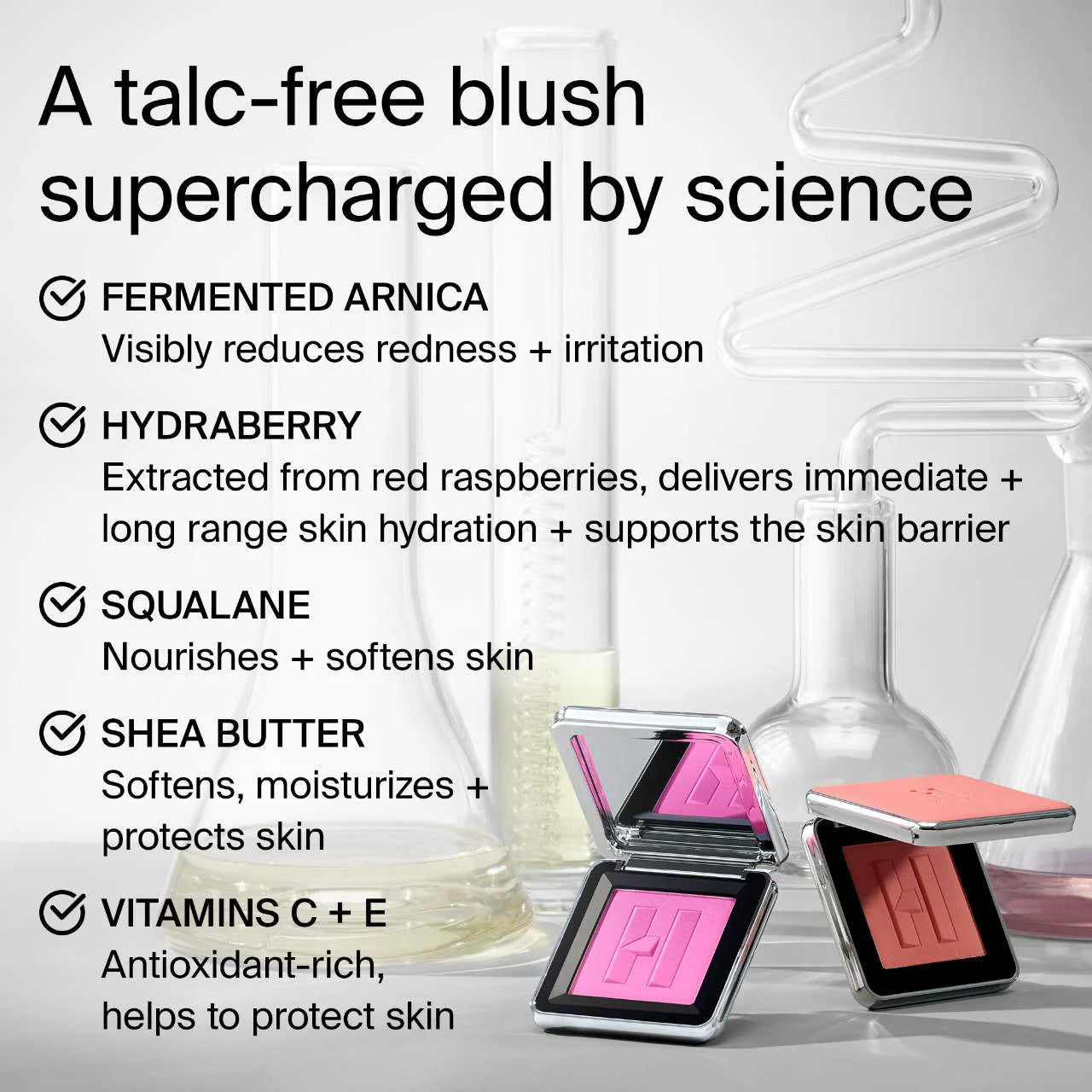 Color Fuse Talc-Free Powder Blush with Fermented Arnica
