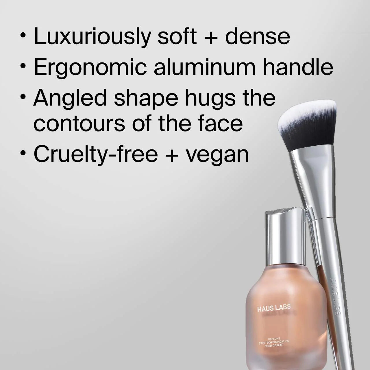 Cruelty-Free Foundation Brush (Brocha Facial)