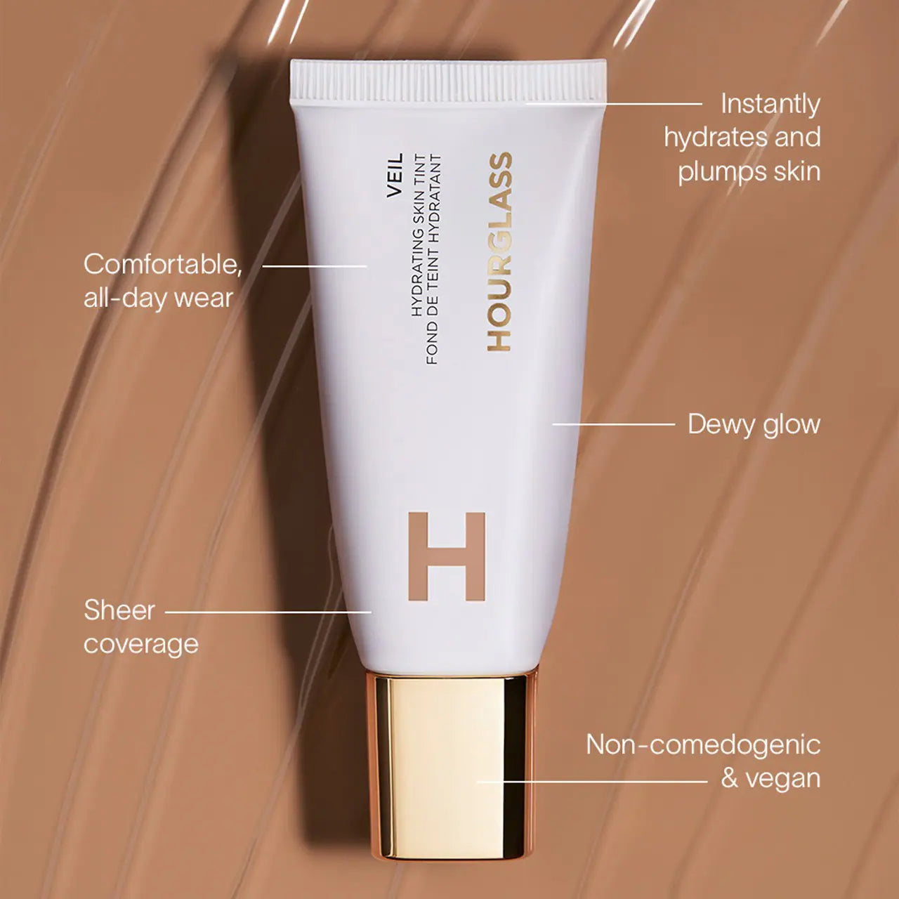 Veil Hydrating Skin Tint Foundation (Tinta de Maquillaje con Color)