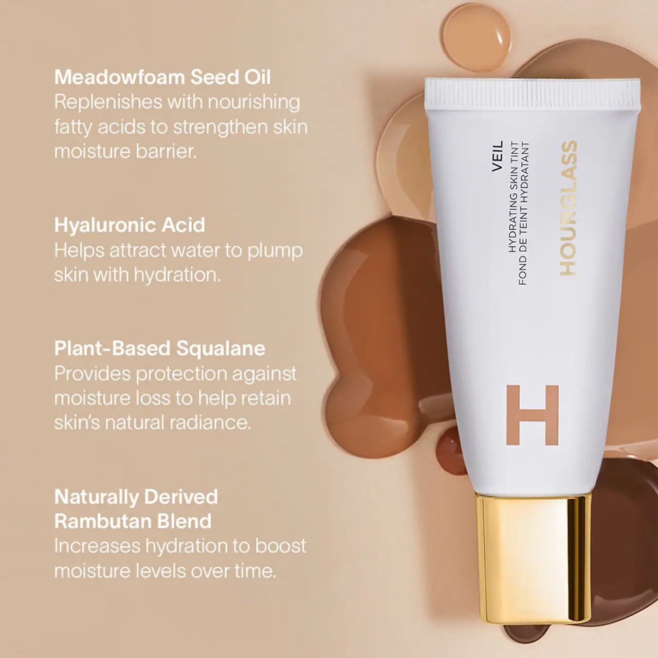Veil Hydrating Skin Tint Foundation (Tinta de Maquillaje con Color)