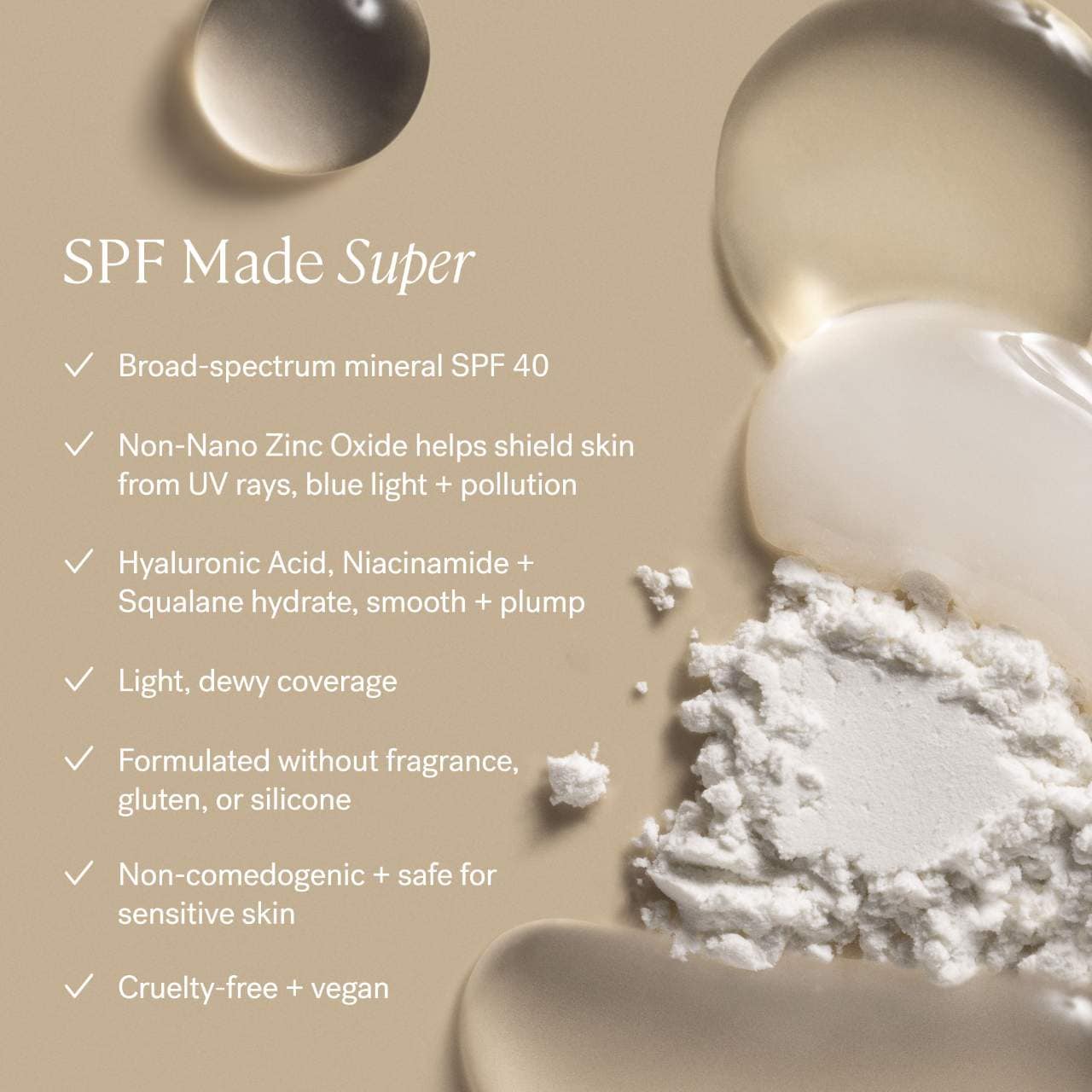 Super Serum Skin Tint SPF 40 Skincare Foundation (Tinta de Maquillaje)
