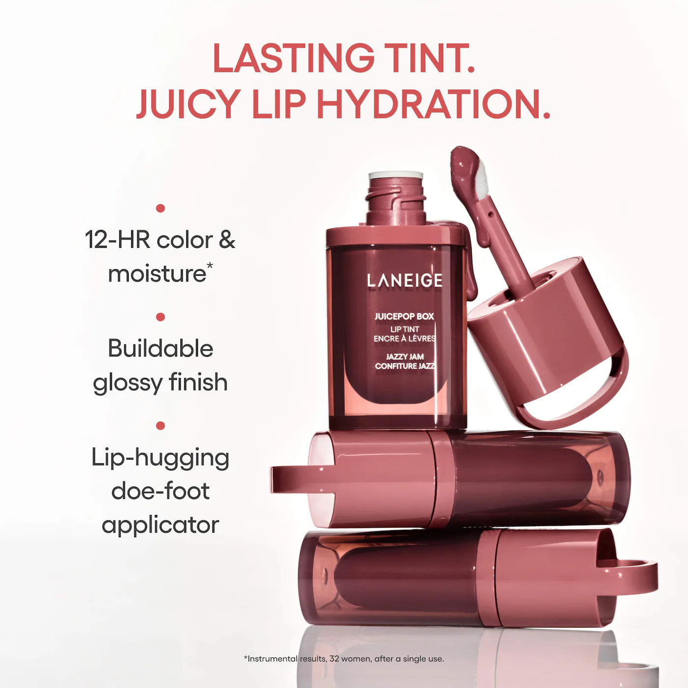 JuicePop Box Lip Oil Stain Tint (Tinta de Labios)
