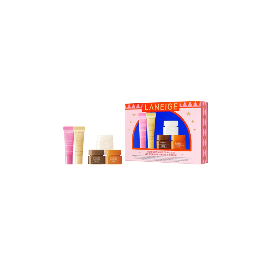 Midnight Minis Lip Glowy Balm and Lip Sleeping Mask Gift (Kit o Set)