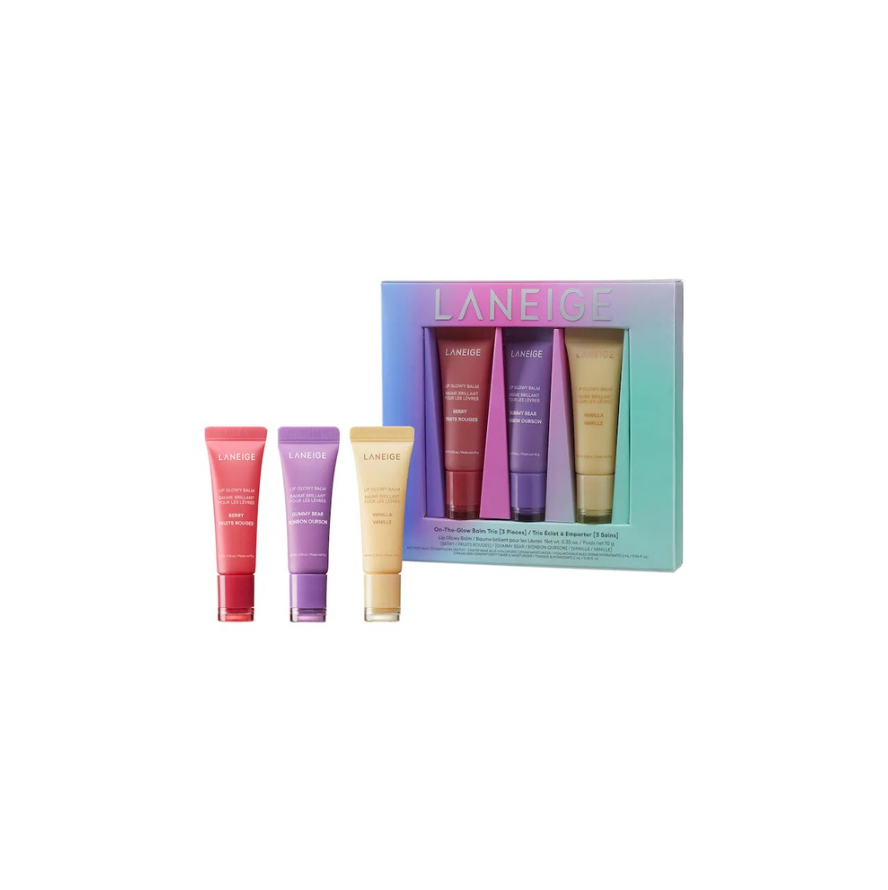 On-the-Glow Lip Balm Trio (Kit o Set)