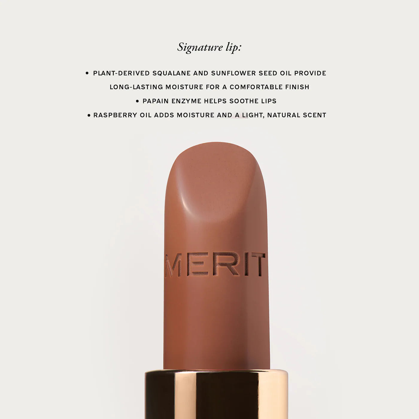Signature Lip Lightweight Satin Lipstick (Labial En Barra)