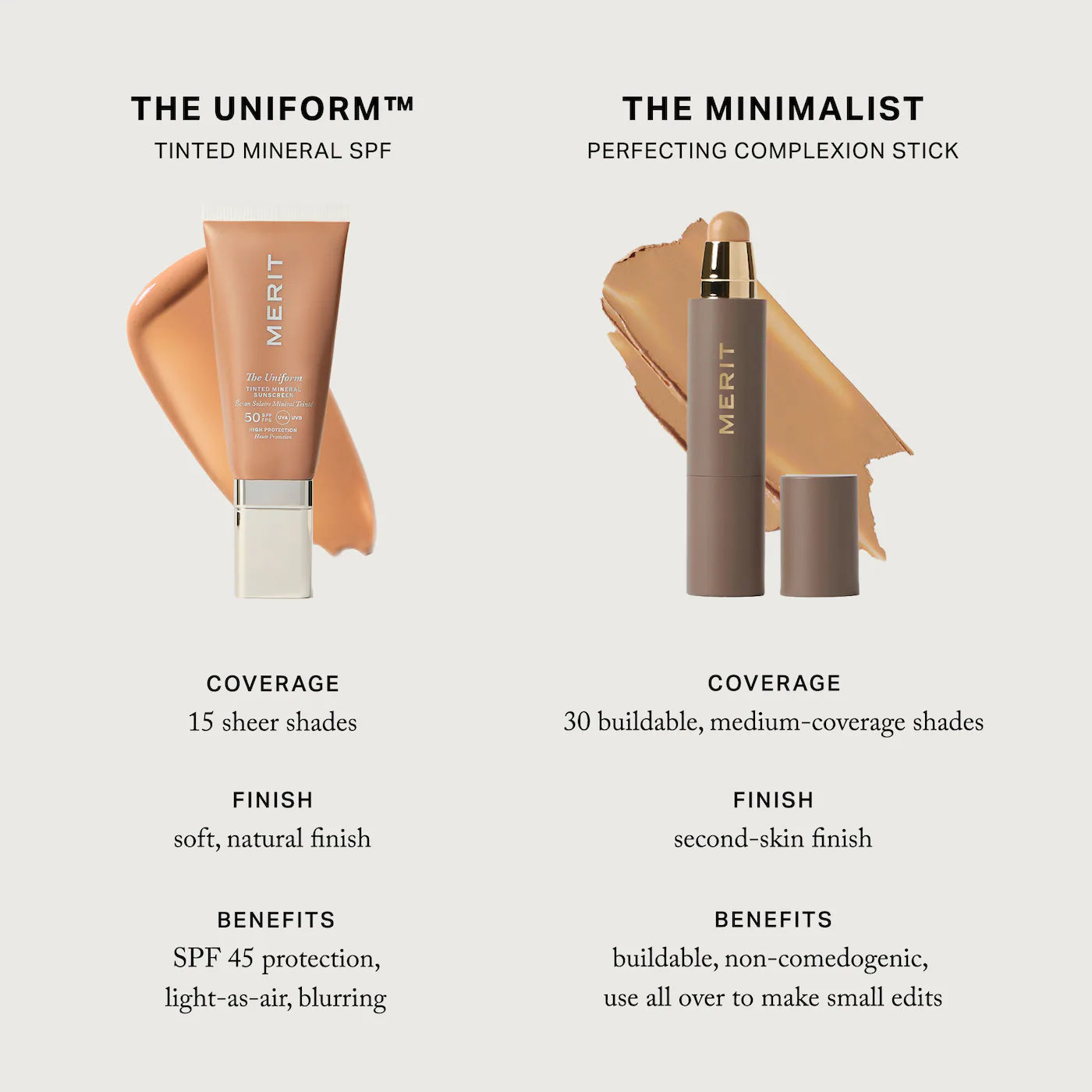 The Uniform™ Tinted Mineral Sunscreen Broad Spectrum SPF 45 (Tinta de Maquillaje con Bloqueador))