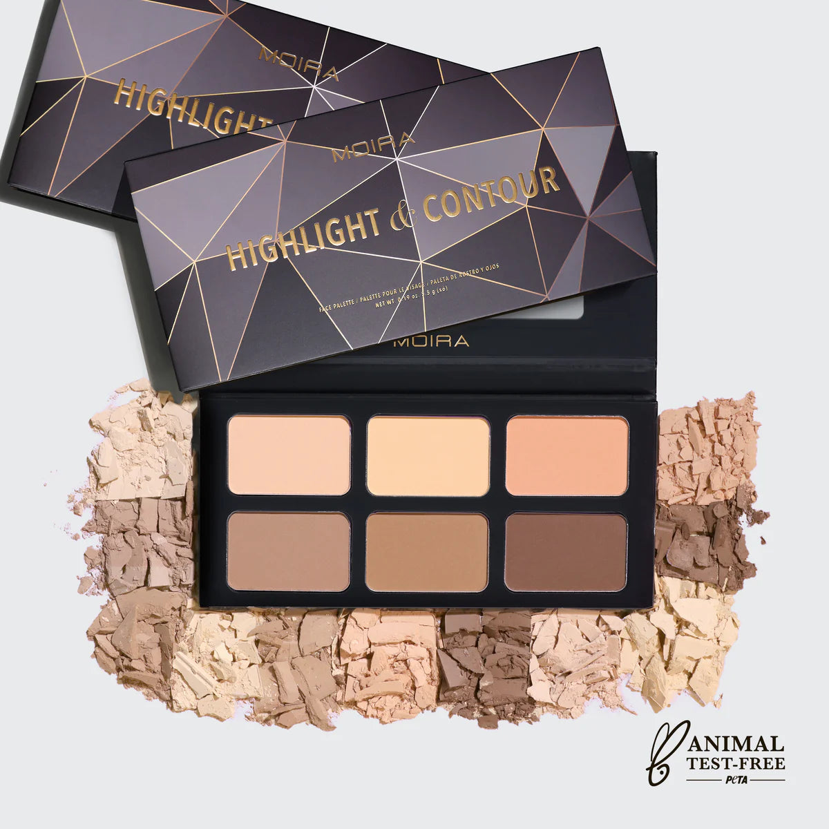 Highlight & Contour Palette (Paleta para Mejillas)