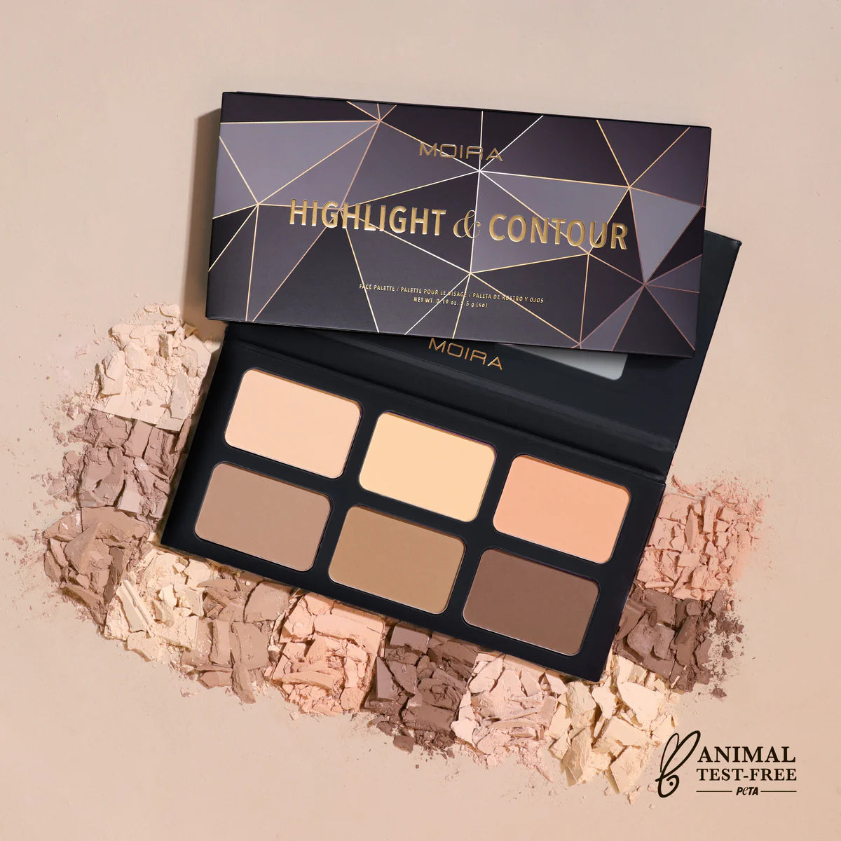 Highlight & Contour Palette (Paleta para Mejillas)